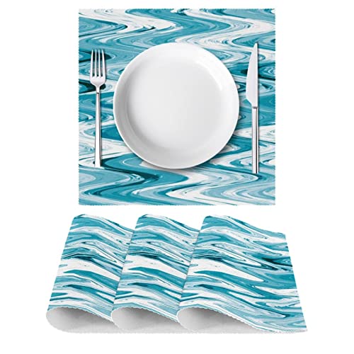 Sets de table Rippling Lake antidérapants pour une table élégante et protégée