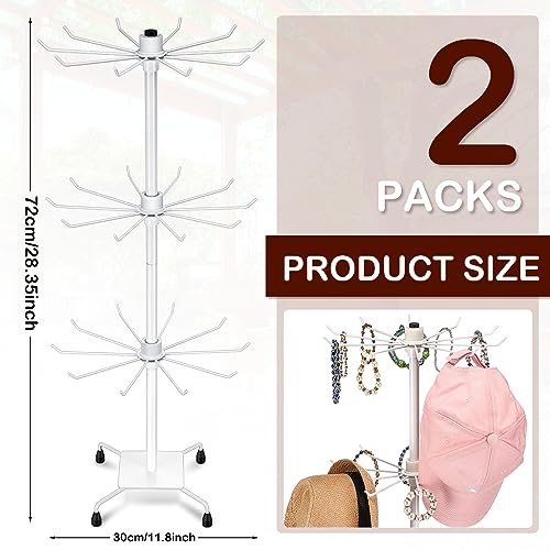 Bbto HEE-230704-A 2 Pcs Rotating Display Stand Jewelry Display Rack thumb #1