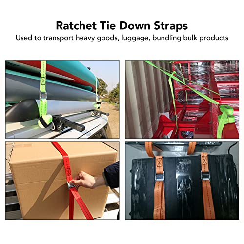 Correias de fixação de catraca, tiras de amarração de catraca de 25 mm pretas à prova de ferrugem co