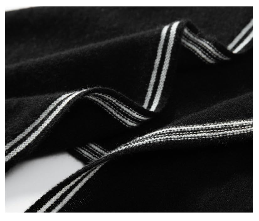 Scialle Donna Elegante Scialli E Mantelle Di Lana Per Donna Morbida Sciarpa Di Cashmere Scialle A Triangolo A Righe Alla Moda Inverno Caldo Scialle A Spalla Mantello Da Donna Spalla Prote