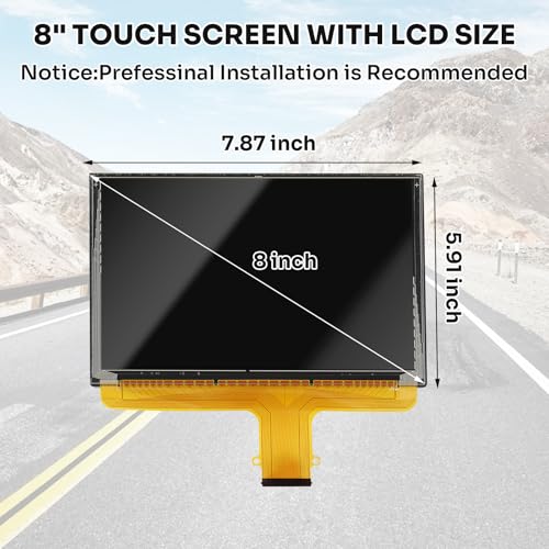Forccord FOR00220 8 Inch Touch Screen Digitizer Compatible With 2018-2015 Silverado, Yukon, Suburban, Canyon, Sierra, Acadia, Description Touch Screen Digitizer With Lcd Replacement thumb #5