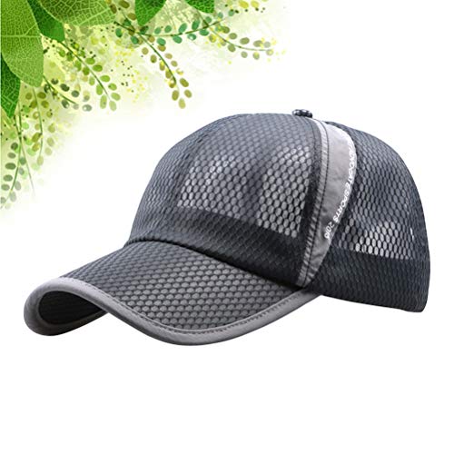 Bonés masculinos LIOOBO de secagem rápida para uso ao ar livre com proteção solar de verão bonés de