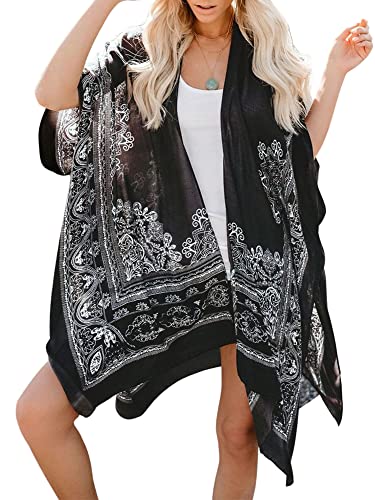 Image of Breezy Lane Kimonos for Women Swimsuit Coverups Beach Cover Up Swimwear Cardigan Summer