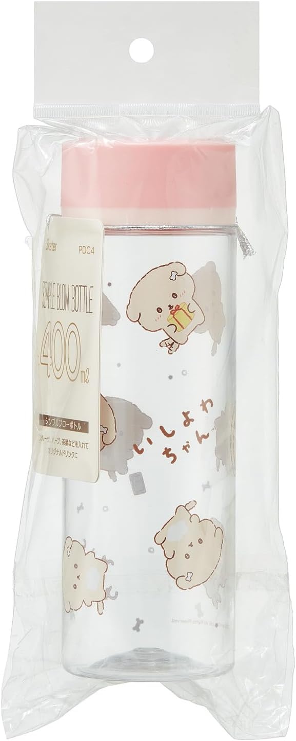 Skater 400ml Water Bottle, Iri-Shiny Girl Water Bottle PDC4-A