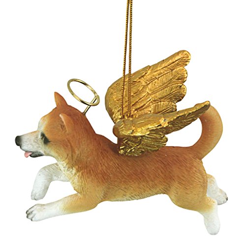 Design Toscano Honor The Pooch: Welsh Corgi Holiday Dog Angel Ornament #TOP2