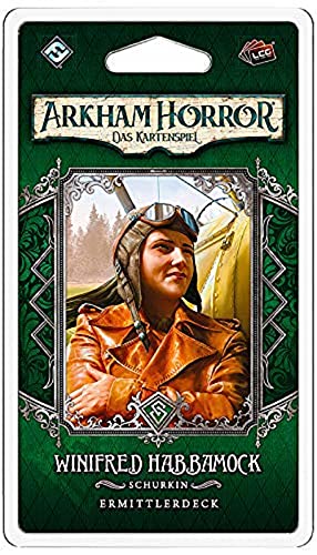 Fantasy Flight Games, Arkham Horror: LCG – Winifred Habbamock, Erweiterung, Expertenspiel, Kartenspiel, 1-4 Spieler, Ab 14+ Jahren, 45+ Minuten, Deutsch, Mehrfarbig, Bunt