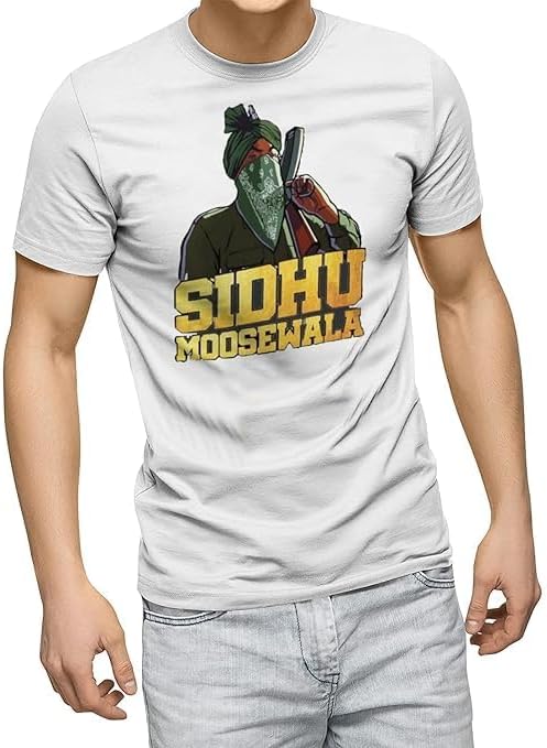 Sidhu Moosewala Logo Tshirt for Men | TS Global Trade