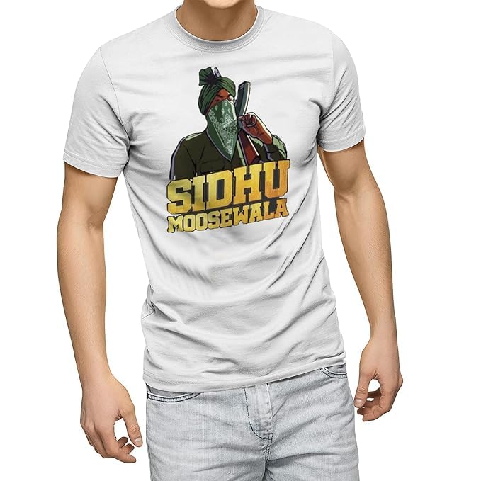 Sidhu Moosewala Logo Tshirt for Men | TS Global Trade