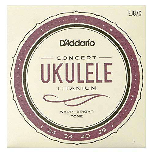 __I D'Addario EJ87C Titanium Ukulele RT[gENpZbg×3SET