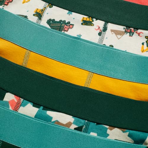 Saint Eve Kids Little Boys Cotton Underwear, Soft Breathable Multi Pack Boxer Briefs3