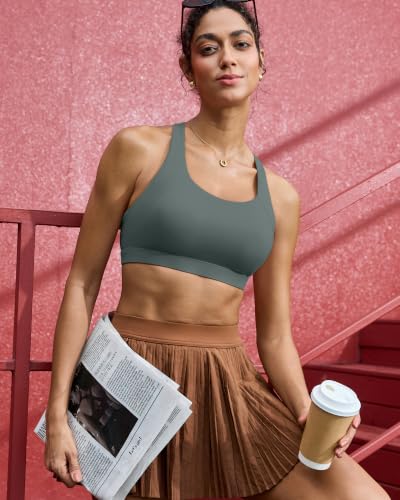 Image of RUNNING GIRL Sports Bras for Women, Molded Cup High Impact Sports Bra Workout Bras for Women High Support Racerback