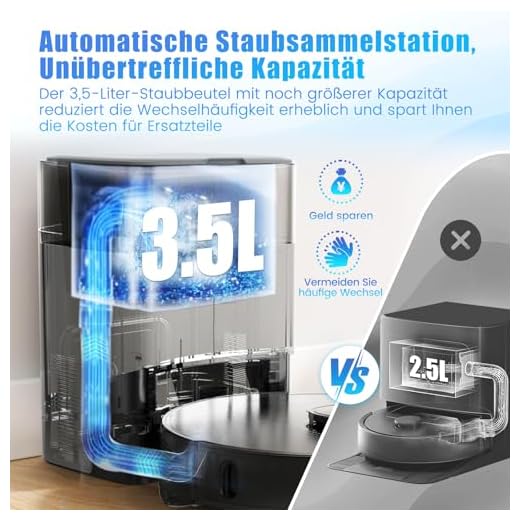 FIXR Saugroboter mit Wischfunktion und App