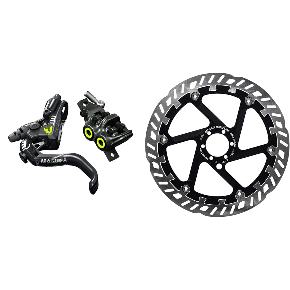 Magura Mt5e Magura MT7 HC Bike Brake - 1-Finger Lever & 4-Piston