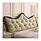 Yahbrra Headboard With Large Back Cushion And Comfortable Reading