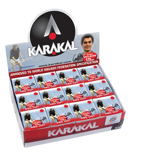 Karakal Red Dot Squash Balls #TOP14