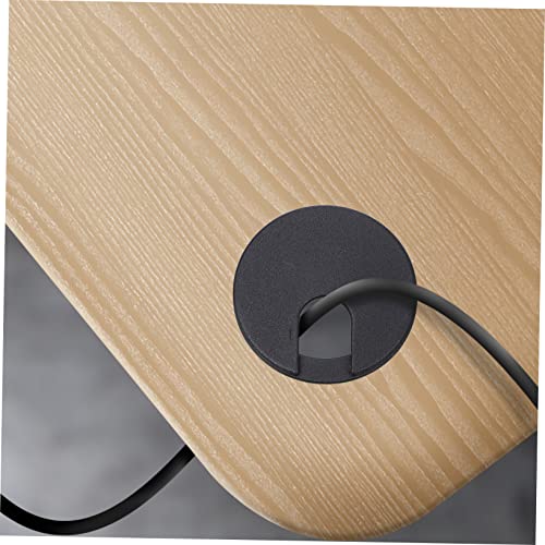 SOLUSTRE Desk Wire Hole Cover 6 Pcs Abs Plastic Grommets Cable Organizer Desk Hole Grommet