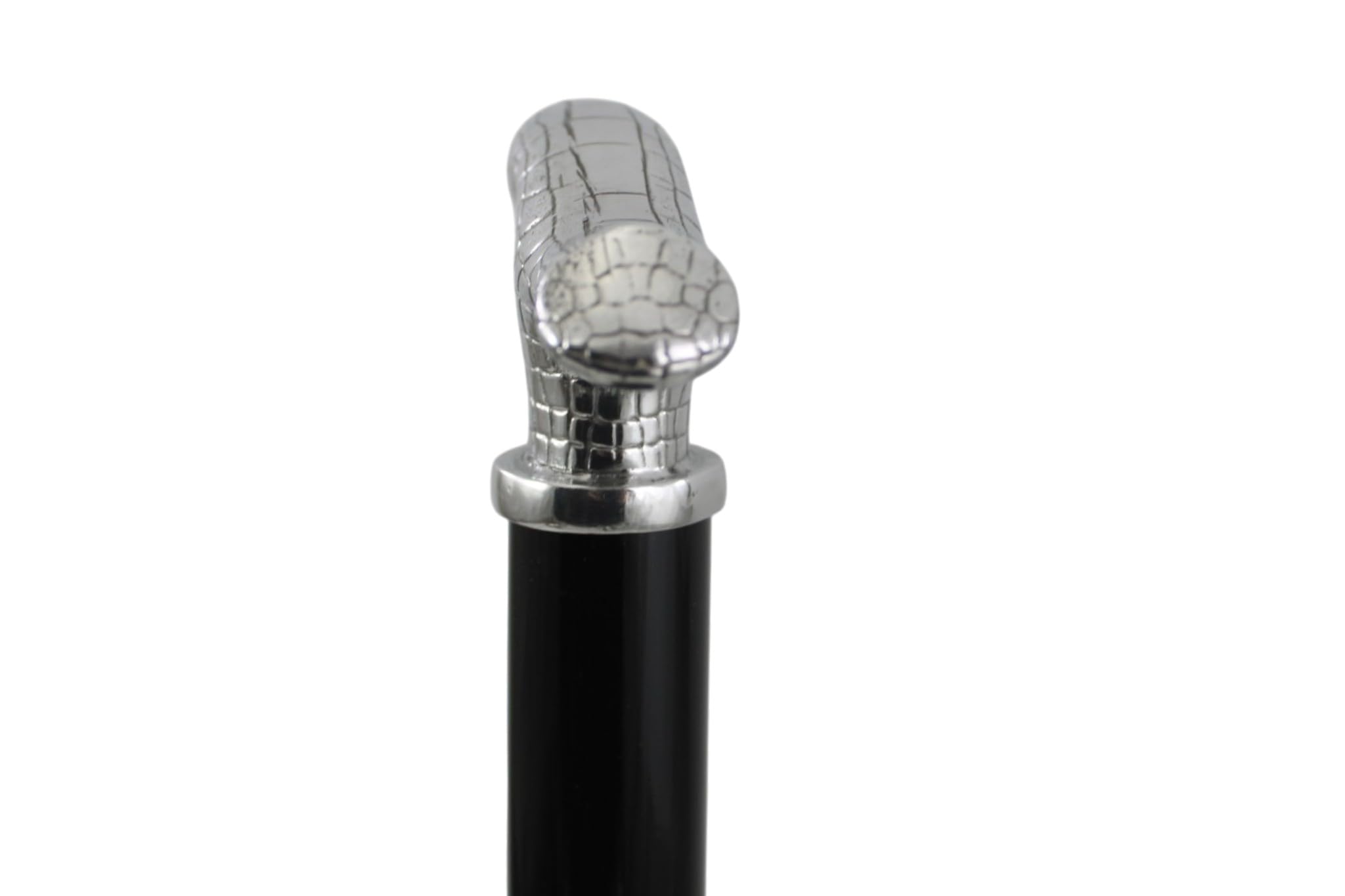 Bastone da passeggio Cavagnini Made in Italy 97 cm – Artigianale, elegante per signora anziana, regalo lusso nonno, appoggio camminata fino a 120 kg
