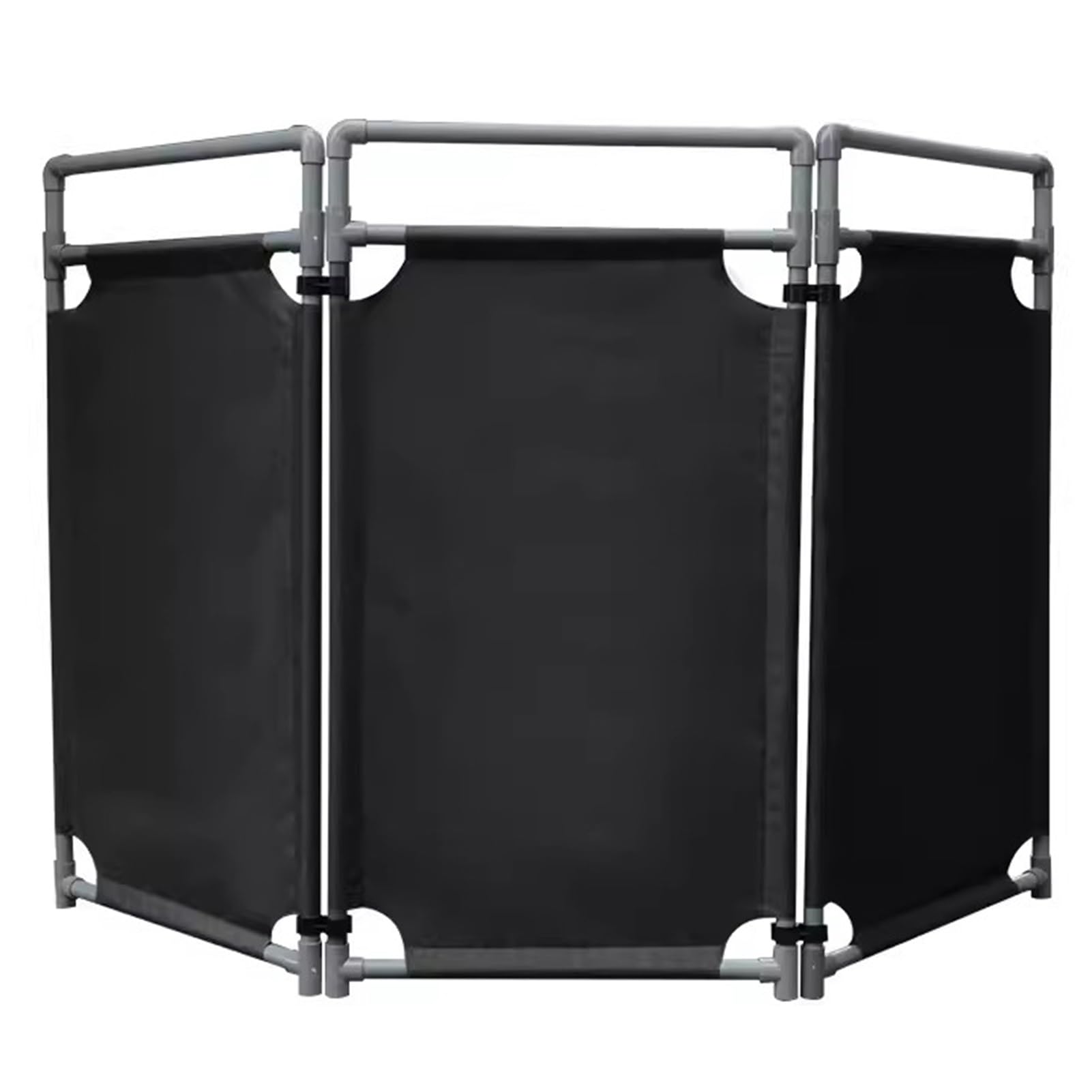 Barrière extensible 3 panneaux idéale pour sécuriser l'allée de maison