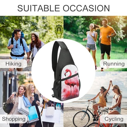 Mochila tipo bandolera ligera para senderismo y viaje miniatura 6