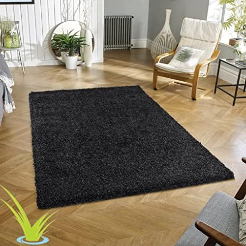 Wadan 60x110cm Green Small Large Shaggy Rug Modern Rugs Living Room Extra Large Small Medium Rectangular Size Soft Touch Thick Pile Living Room Area Rugs Non Shedding