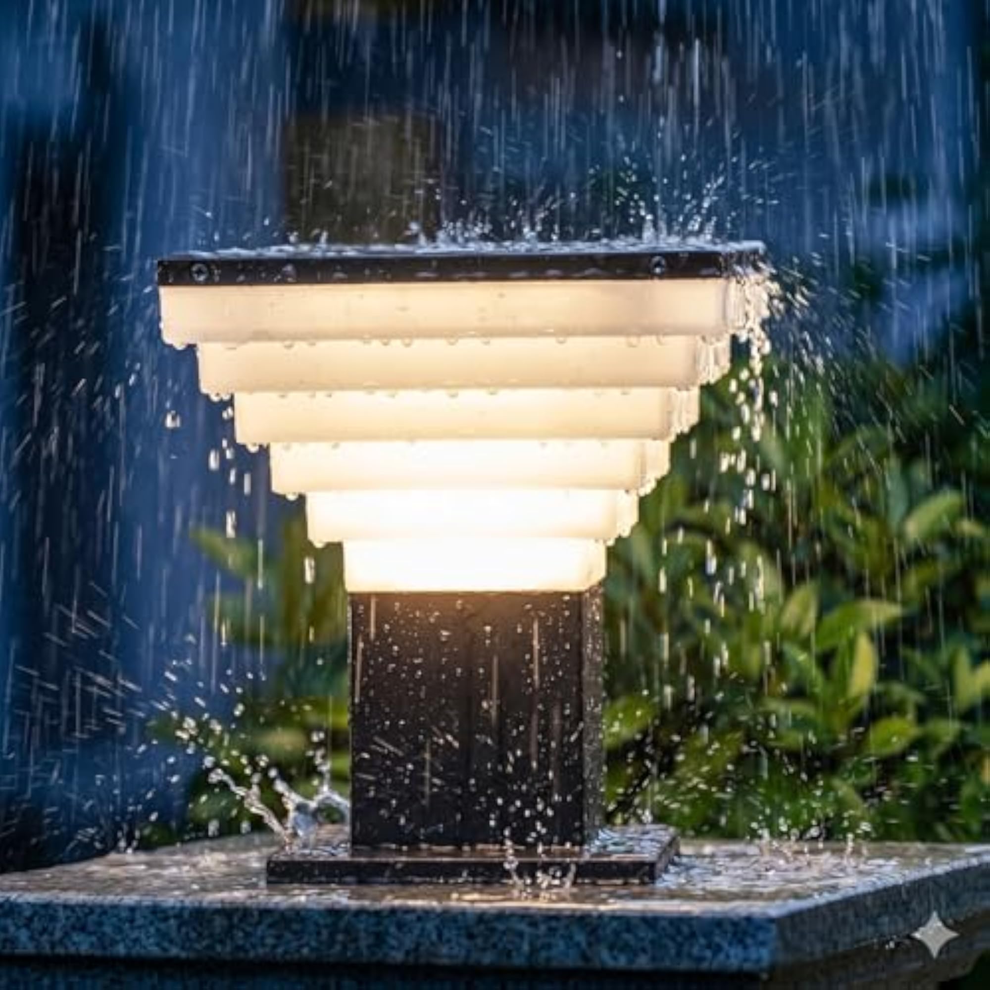 Waterproof Pillar Lamp for Outdoor Decor