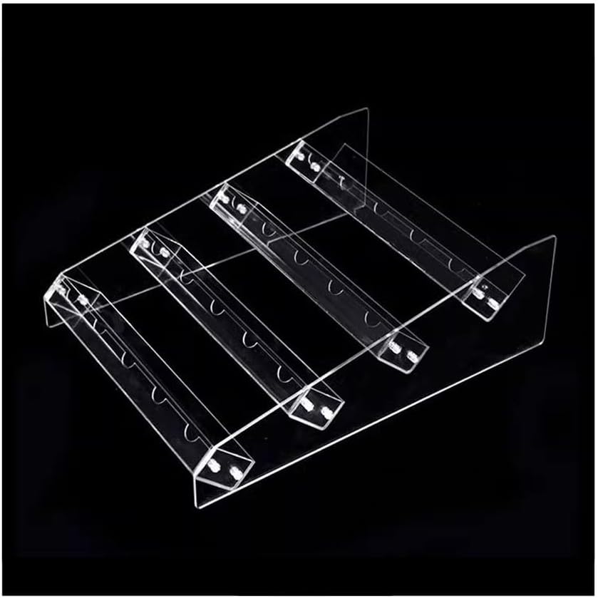 TAYGUM Cigarettes Display Rack, Vending Machine Display Case Organize Holder Acrylic Auto Push Cigarettes Box Rack for Retail Store Supermarket Cabinet (Color : Clear, Size : 39.5x50x14.5cm)