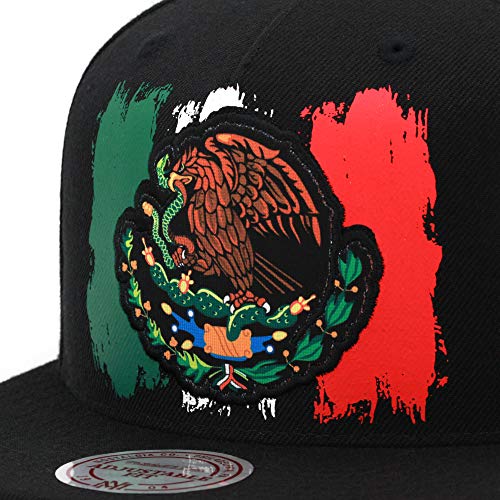 Mitchell & Ness Mexican Flag Snapback Gorra miniatura 4