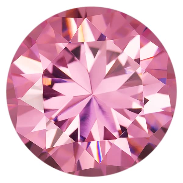 5.25 Ratti Natural Pink American Diamond Zirconia Gemstone Lab Certified Loose Gemstone Man or Women Jewellery Making Gemstone-image-33