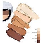 MAKE Beauty Diffusion Set, Translucent Setting Powder - Pressed Face Powder Compact for Smooth Matte Complexion. Sheer Coverage Finishing Foundation for Excess Oil. Shade - Tan - Image 5