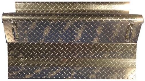 Technical Precision Replacement for Kenworth T800 Curved Glass Year 2020 34 INCH Diamond Plate Battery Box Cover