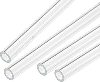 Vista 22 de MECCANIXITY Tubo Redondo Rígido Transparente de Acrílico 6mm (1/4") ID 8mm (5/16") OD 356mm para Lámparas y Linternas, Sistema de Refrigeración por