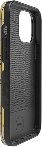 Miniatura 112 de Casely Funda para iPhone 13 Pro Max Jardín dorado Floral de girasol amarillo Compatible con MagSafe Diseño protector audaz Jardín Dorado