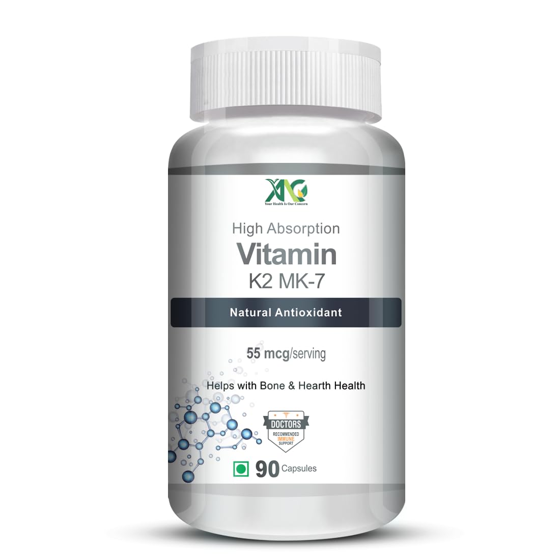 ANC Vitamin K2 MK-7- Support Bone & Heart Health - 55mcg – (90 Capsules) (B0CHYN9BQJ) Amazon Price History, Amazon Price Tracker