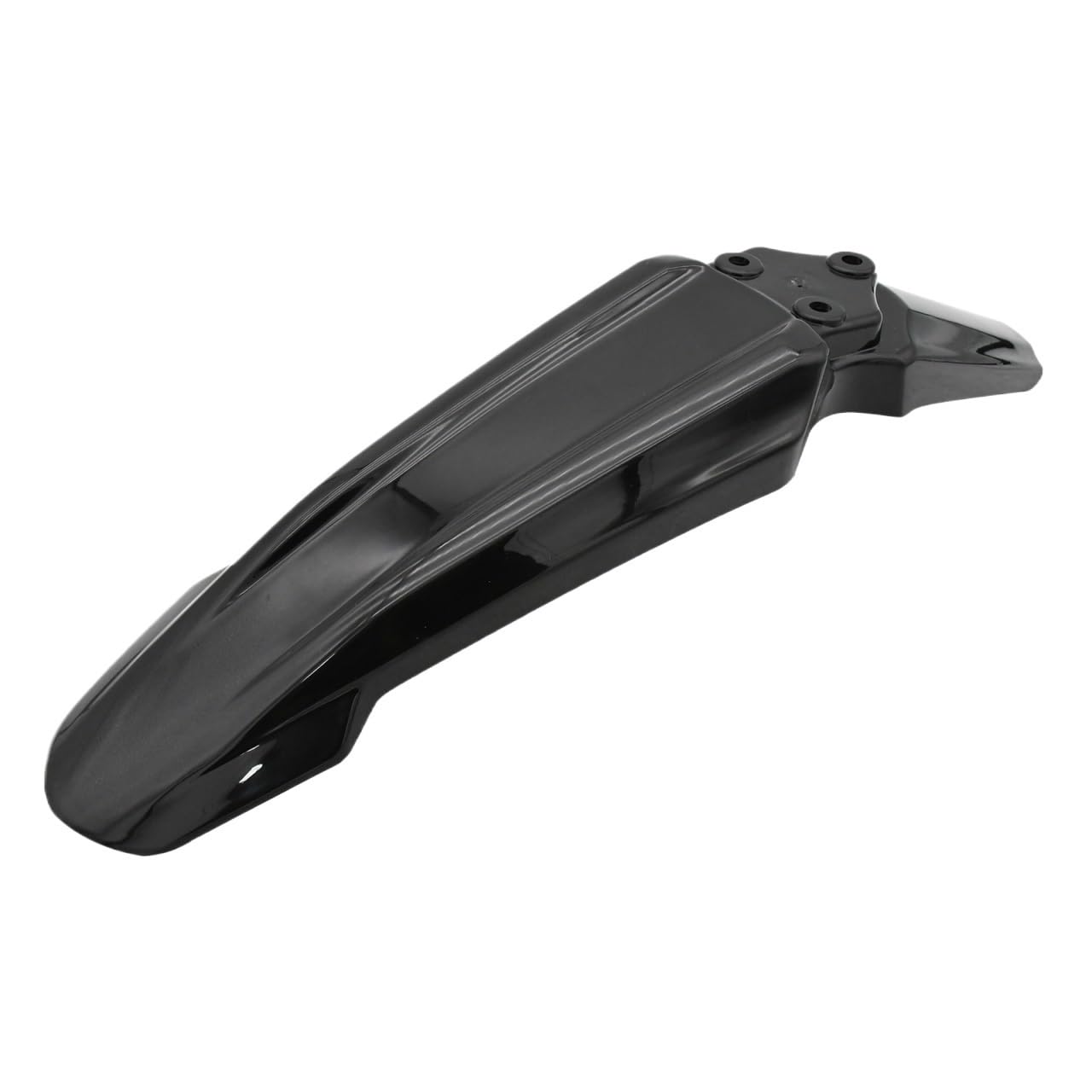 Garde-boue moto électrique avant plastique noir compatible Light Bee X S et DNM