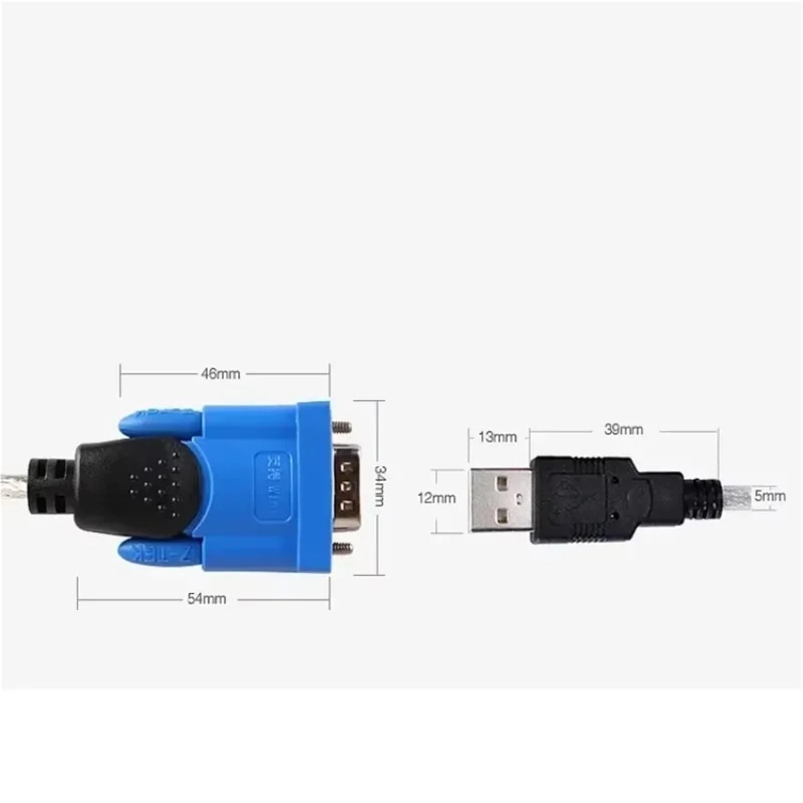 Cavo di conversione di grado industriale USB a porta seriale RS232 Z - linea universale di download di programmazione dati USB-232