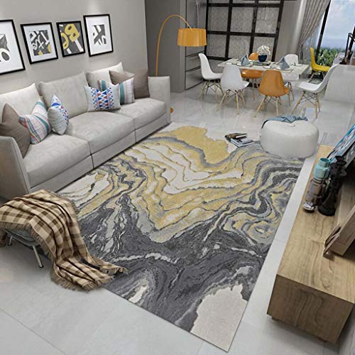 Tapis salon impression couleur lavable pour protéger vos parquets - 2