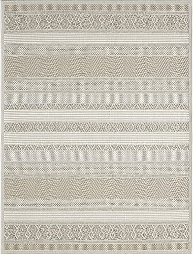 the carpet Calgary - Outdoor Teppich Wetterfest für Balkon & Terrasse, Robuster Flachgewebe Teppich für Garten, Pflegeleicht In- & Outdoor… – Ansicht 3