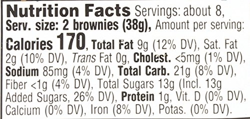365 Everyday Value, Two-bite Chocolate Brownies, 11.3 oz
