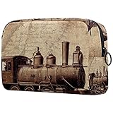 ➤ Bolsa de maquillaje de viaje multifuncional: la bolsa de maquillaje no solo se puede utilizar como una bolsa de maquillaje, también una bolsa de aseo y bolsa de almacenamiento.