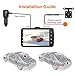 ThiEYE Dash Cam Front and Rear Car Camera Dual Dashcam 1080P FHD 3” IPS Screen with 170°Wide Angle, Loop Recording, WDR,Night Vision, G-Sensor
