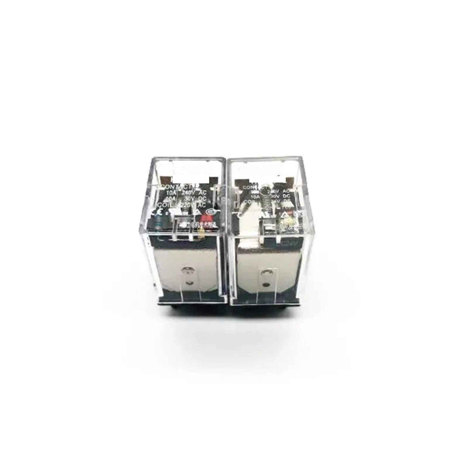 Relais HH62P-L DC24V de commande industrielle à 8 broches avec voyant LED