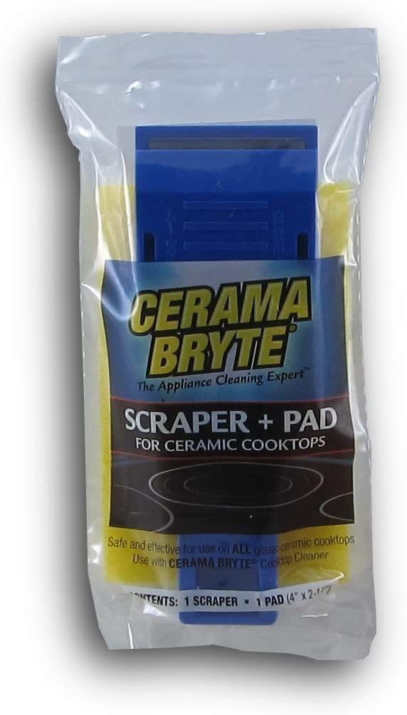 Cerama Bryte28121 Scraper & Pad Combo