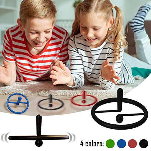 Yunaiyi Novelty Exclamation Mark Spinning Tops Toy, Forever Circle Fidget Spinner Suspended Exclamation Toys, Fun Birthday Party Supplies Gifts, Motion Table Game 1Pc/4Pc #TOP5