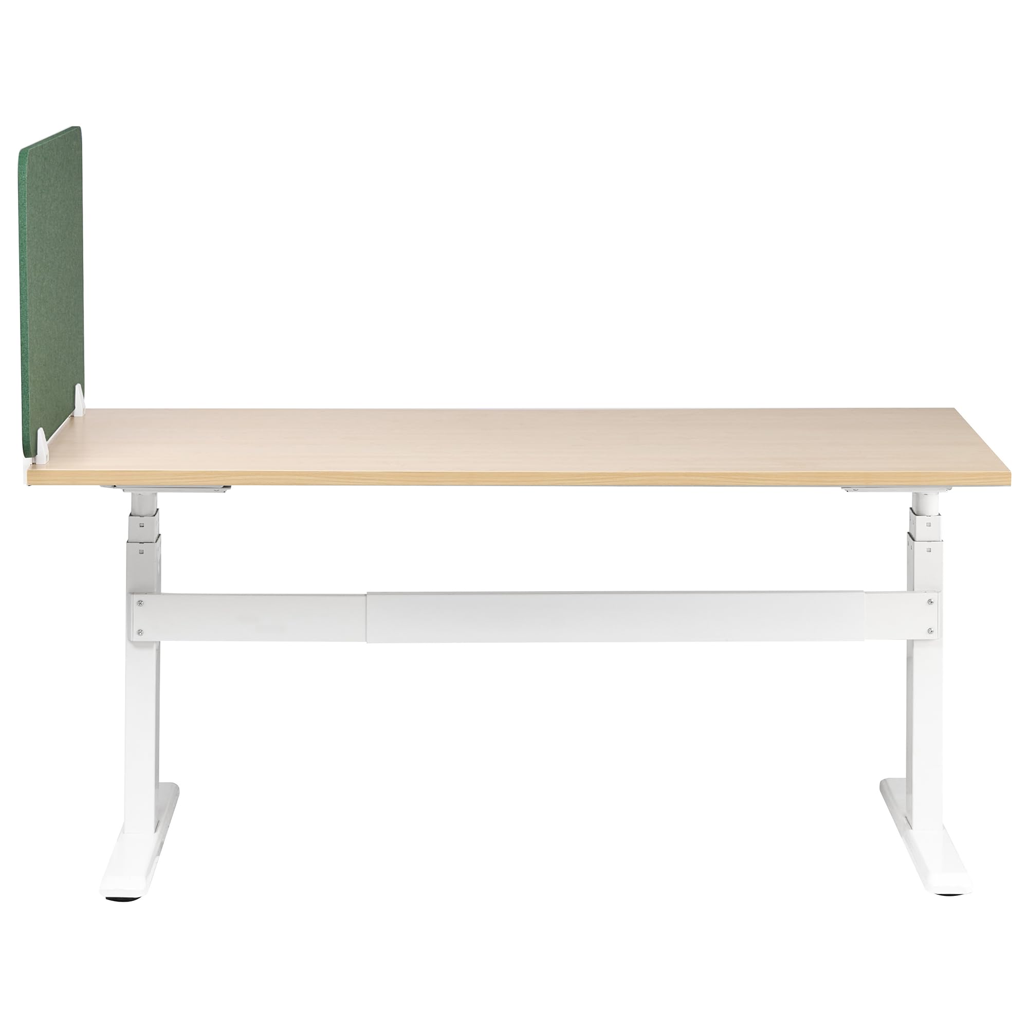 Schreibtisch Trennwand Akustik Polster grün 80 x 50 cm Schallschutz Split