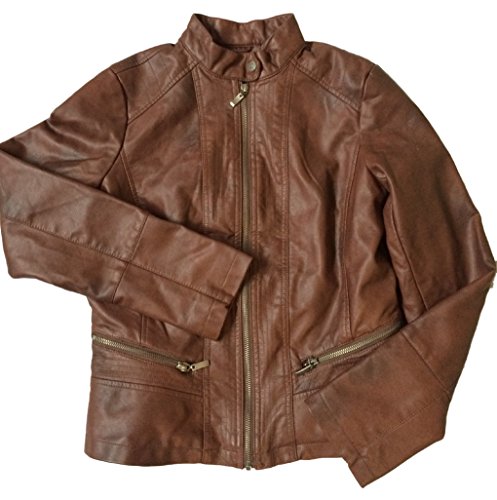 Bernardo Ladies' Fashion Jacket soft wheat Brown Mahogany (Medium)