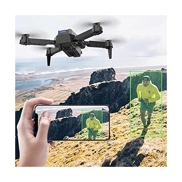 Ya-tubit 4k Duale Kamera-Drohne Für Erwachsene Und Kinder, Faltbare Mini-Drohne Quadcopter-Spielzeug Mit Remote-Contol… – Bild 4