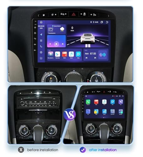 Radio Coche con Android Auto para Solucionar la Navegación en Sentra 3