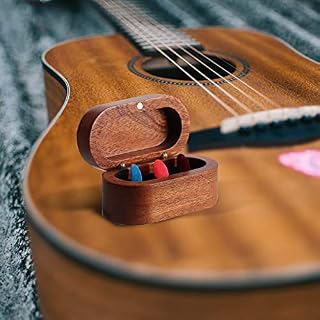 SAVITA Porte Médiator Guitare, Bois de Noyer Étui Médiator avec Ouverture Magnétique, Robuste Boîte pour Médiator… - Les Beatles, Paul McCartney, John Lennon, RIngo Starr, George Harrison SAVITA Porte Médiator Guitare, Bois de Noyer Étui Médiator avec Ouverture Magnétique, Robuste Boîte pour Médiator… – Image 6