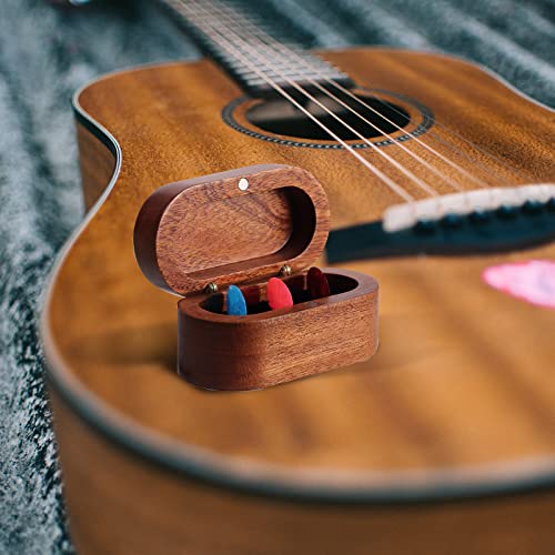 SAVITA Porte Médiator Guitare, Bois de Noyer Étui Médiator avec Ouverture Magnétique, Robuste Boîte pour Médiator… - Les Beatles, Paul McCartney, John Lennon, RIngo Starr, George Harrison SAVITA Porte Médiator Guitare, Bois de Noyer Étui Médiator avec Ouverture Magnétique, Robuste Boîte pour Médiator… – Image 7