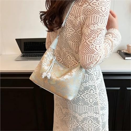 Sac à main brodé 4 couleurs pour ranger vos affaires avec style